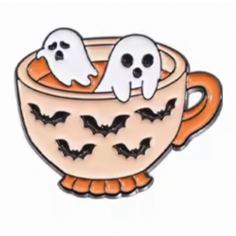$3 HALLOWEEN PIN/BROOCH. ENAMEL/METAL. NEW. $3 WITH ANY $10 ORDER OR MORE - Picture 4 of 16